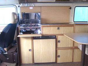 VW T25 Autosleeper VX50 Cooker Stove Grill